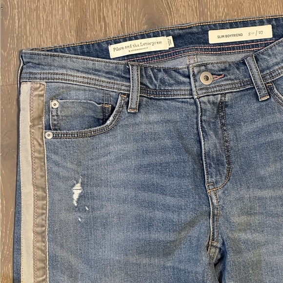 Pilcro and the Letterpress Slim Boyfriend Jeans Size 27 - Picture 10 of 14